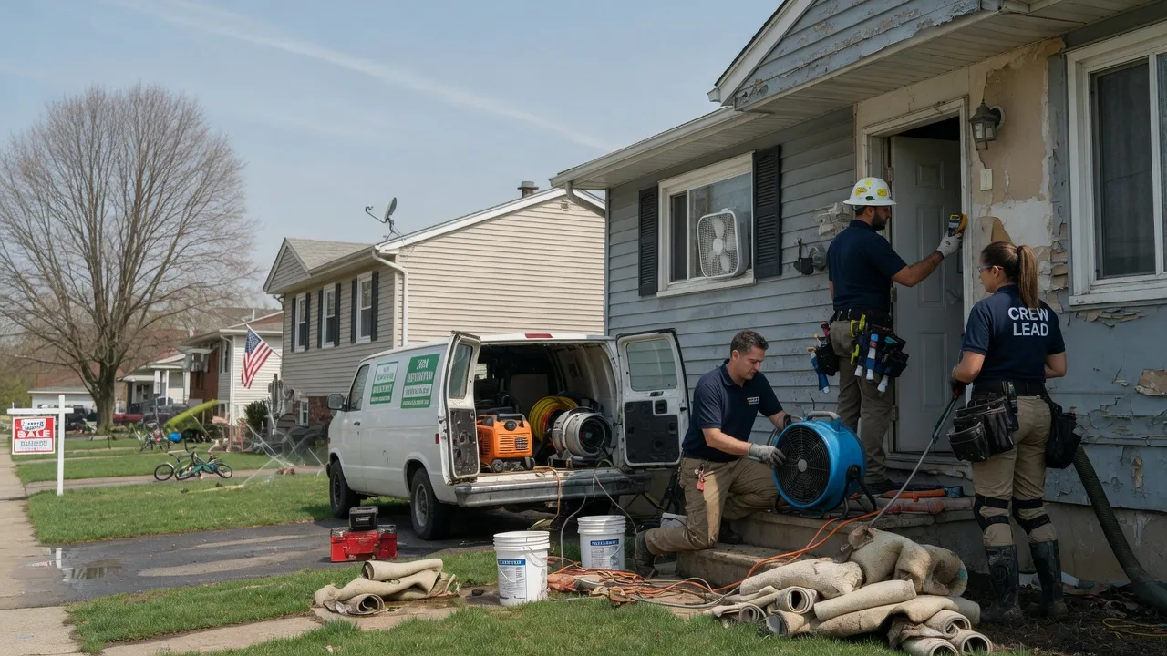 Flood Cleanup in Quasqueton, IA near me